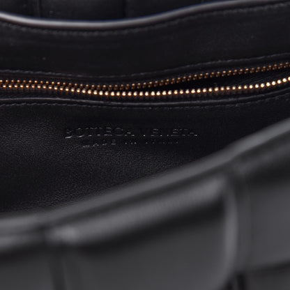 Bottega Veneta Lambskin Maxi Intreccio Padded Chain Cassette Crossbody Bag Black 6 of 9