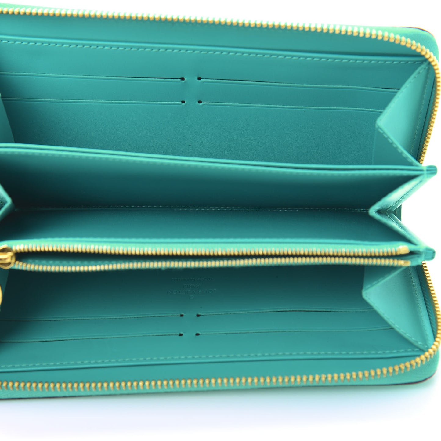 Vernis Zippy Wallet Bleu Lagon