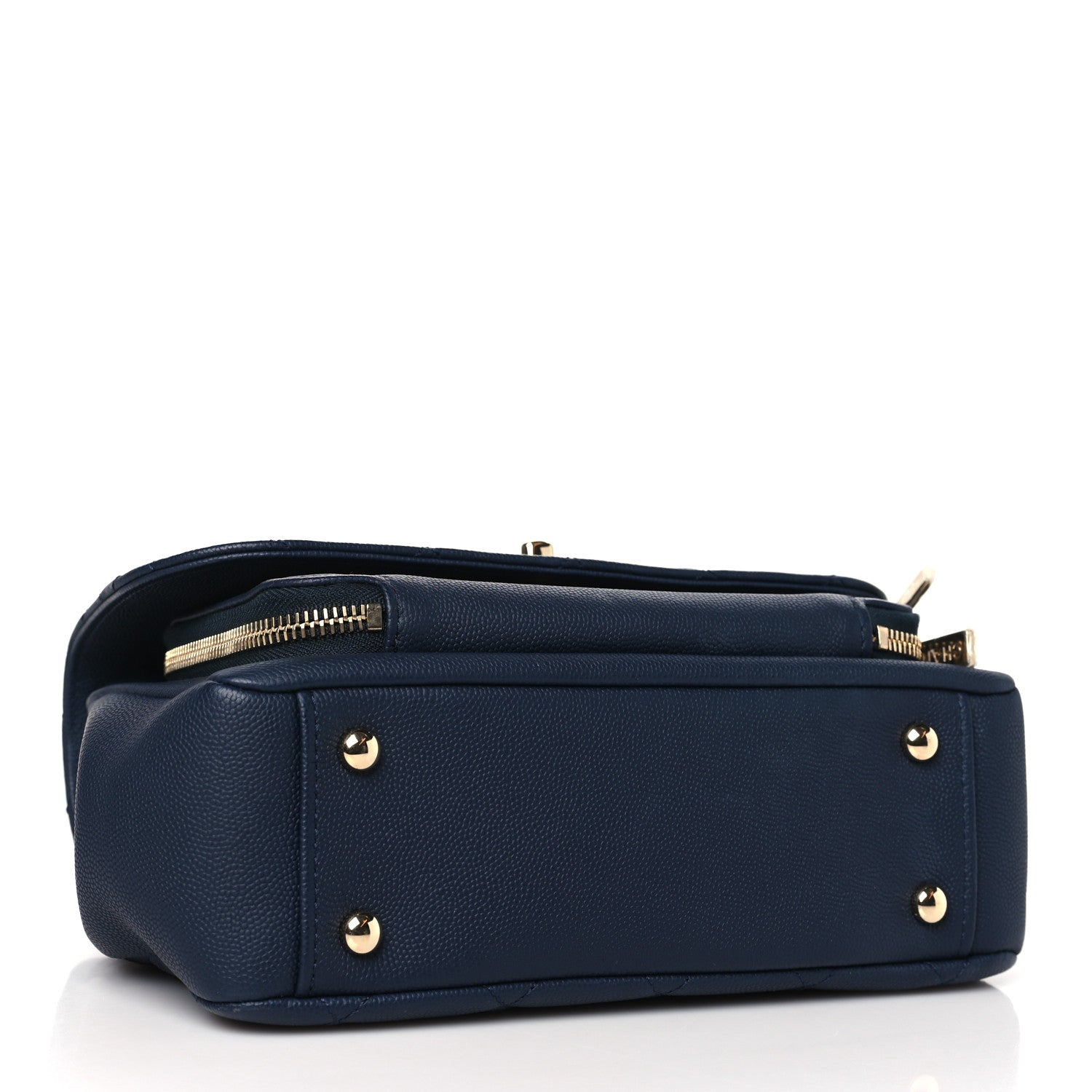 Chanel Caviar Quilted Medium Business Affinity Flap Navy 4 of 10