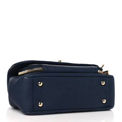 Chanel Caviar Quilted Medium Business Affinity Flap Navy 4 of 10