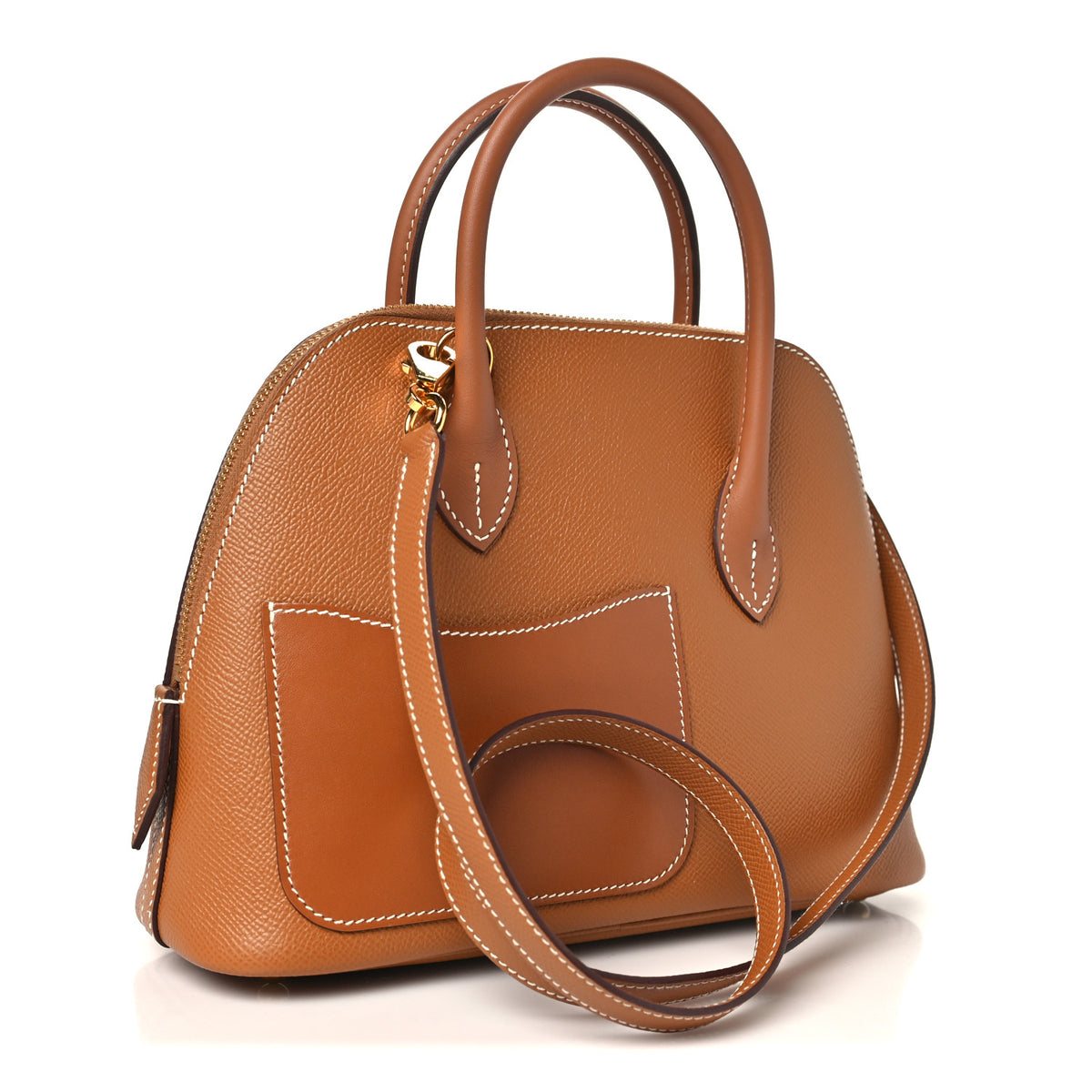 Hermes Epsom Swift Vache Hunter En Desordre 1923 Bolide 25 Gold Fauve 3 of 11
