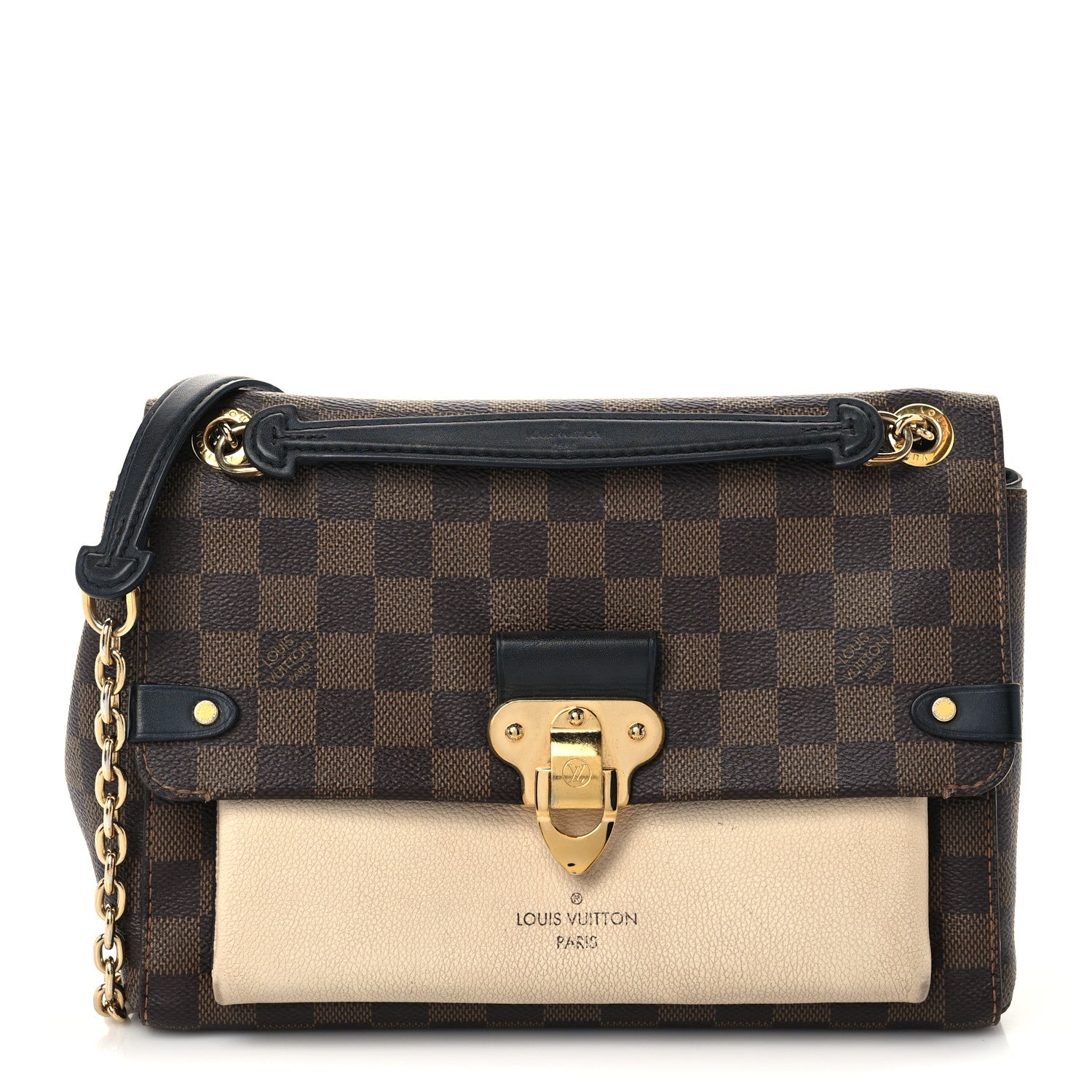 Louis Vuitton Damier Ebene Vavin PM Creme 1 of 9
