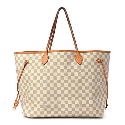 Louis Vuitton Damier Azur Neo Neverfull GM Rose Ballerine 3 of 11