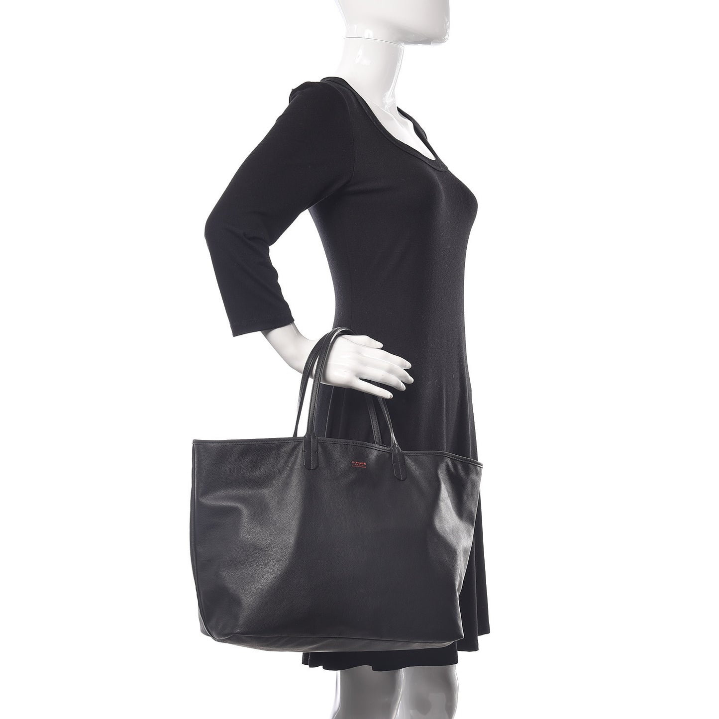 Goyardine Reversible Anjou PM Black