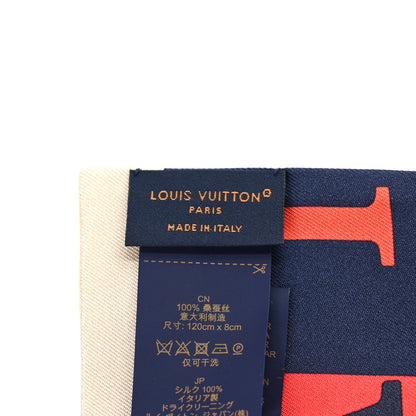 Louis Vuitton Silk Elysee Palace Hotel Bandeau Brown 3 of 3