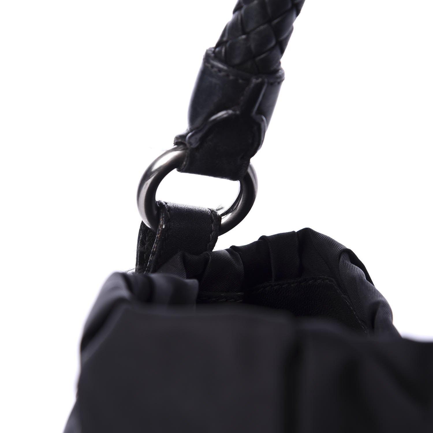 Prada Tessuto Nylon Gaufre Hobo Black 10 of 11