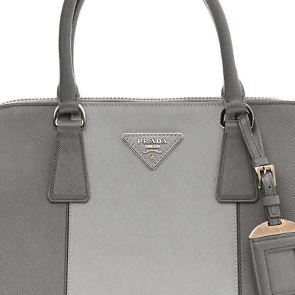 Prada Saffiano Lux Bi-Color Promenade Tote Marmo Argilla 8 of 12