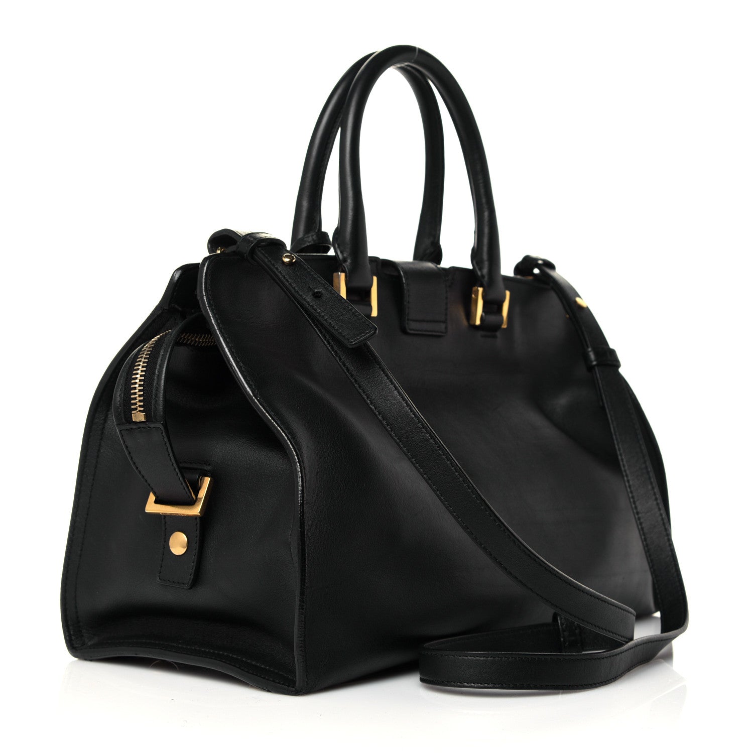 Saint Laurent Calfskin Small Classic Y Cabas Black 2 of 4