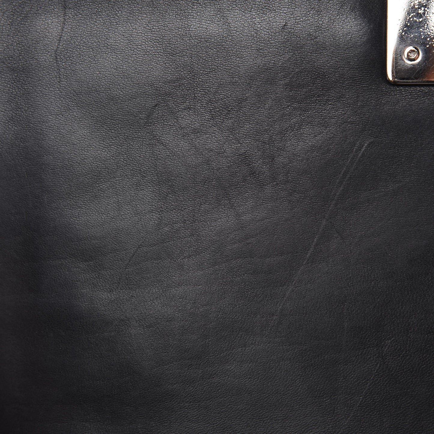 Perforated Lambskin Quilted New Medium Boy Flap Black