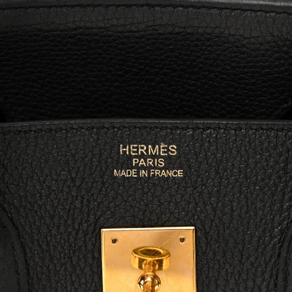 Hermes Togo Birkin 35 Black 6 of 21