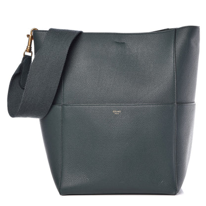 Celine Soft Grained Calfskin Sangle Bucket Bag Amazone 1 of 9
