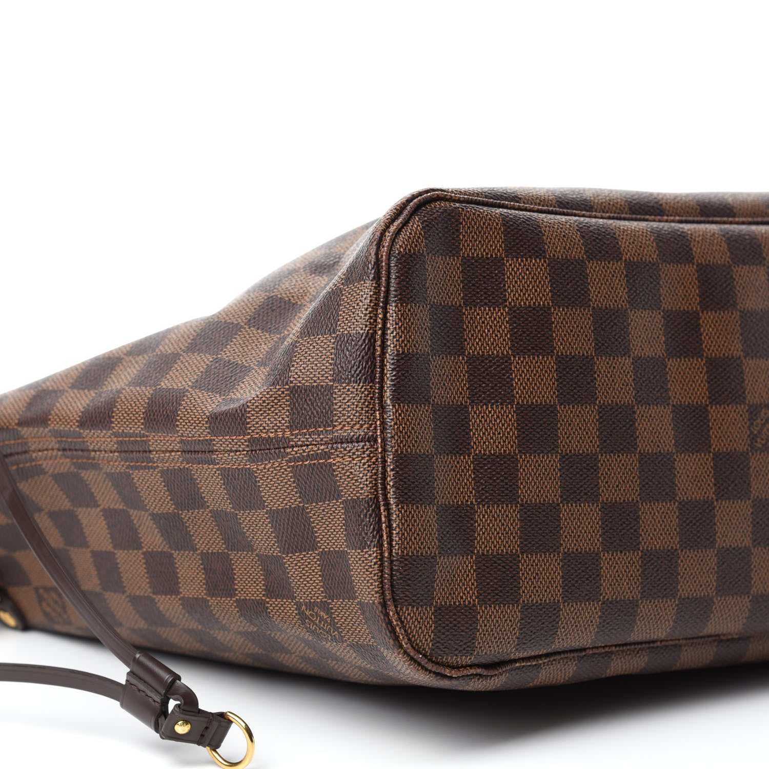 Louis Vuitton Damier Ebene Neo Neverfull MM Rose Ballerine 6 of 14