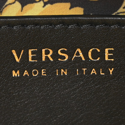 Versace Vitello Palazzo Medusa Wristlet Clutch Bag Black 6 of 9