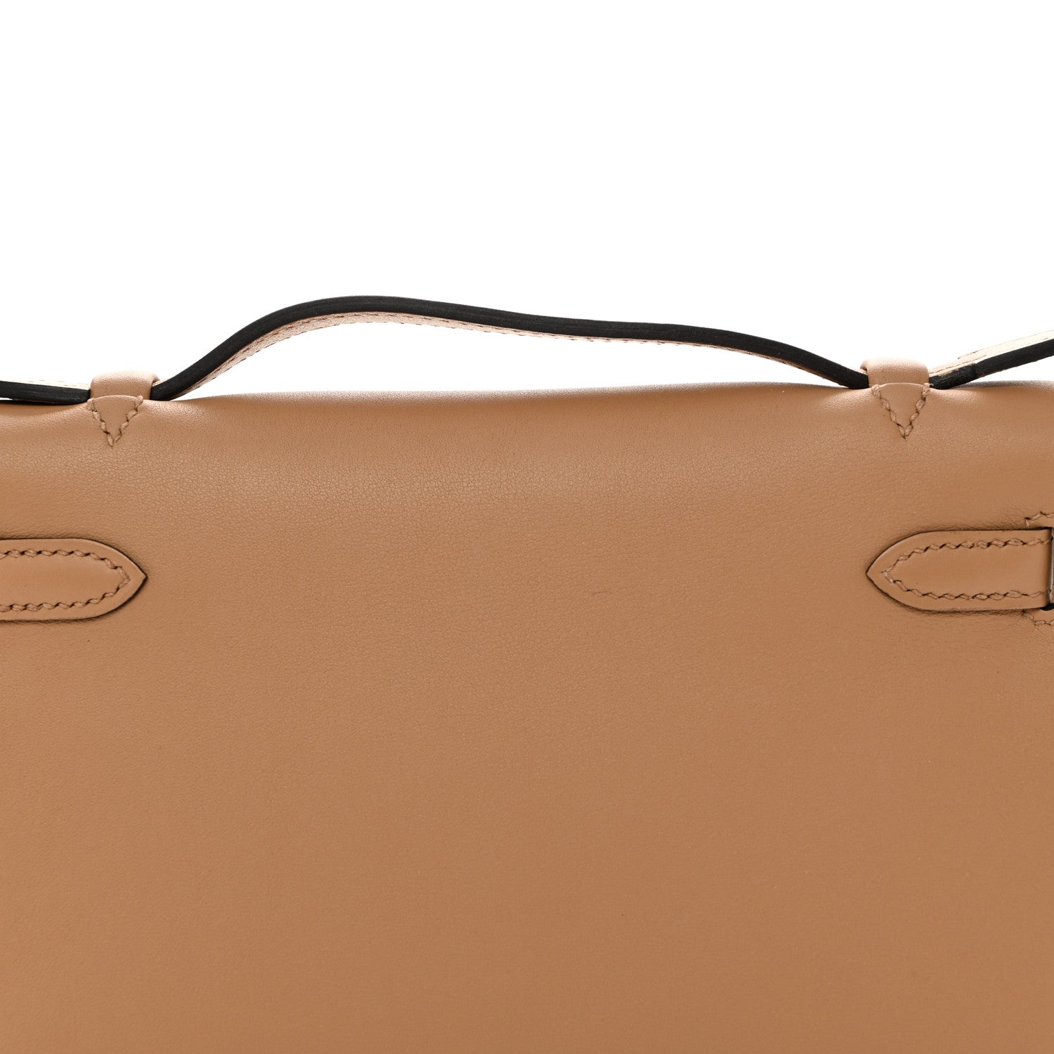 Hermes Swift Kelly Pochette Clutch Chai 5 of 9