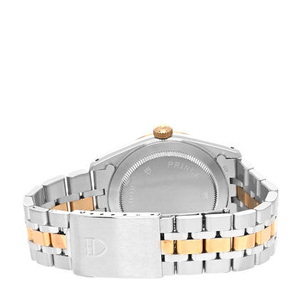 TUDOR Stainless Steel 18K Yellow Gold 34mm Prince Date Automatic Watch Champagne 74033 3 of 5