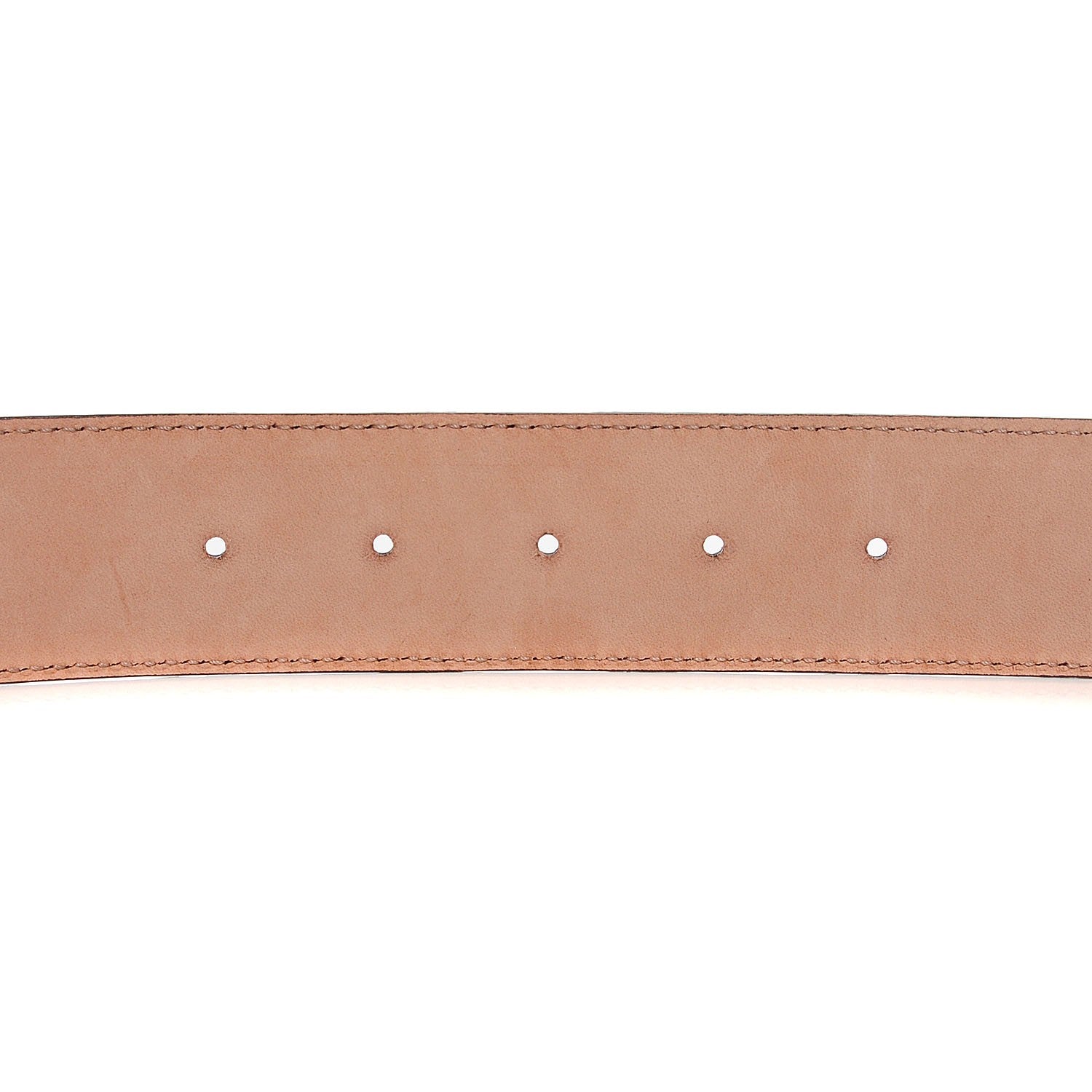 Gucci Guccissima Interlocking G Belt 90 36 Blue 5 of 6