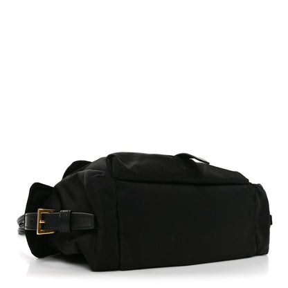Prada Re-Nylon Triangle Medium Explore Tote Black 4 of 9
