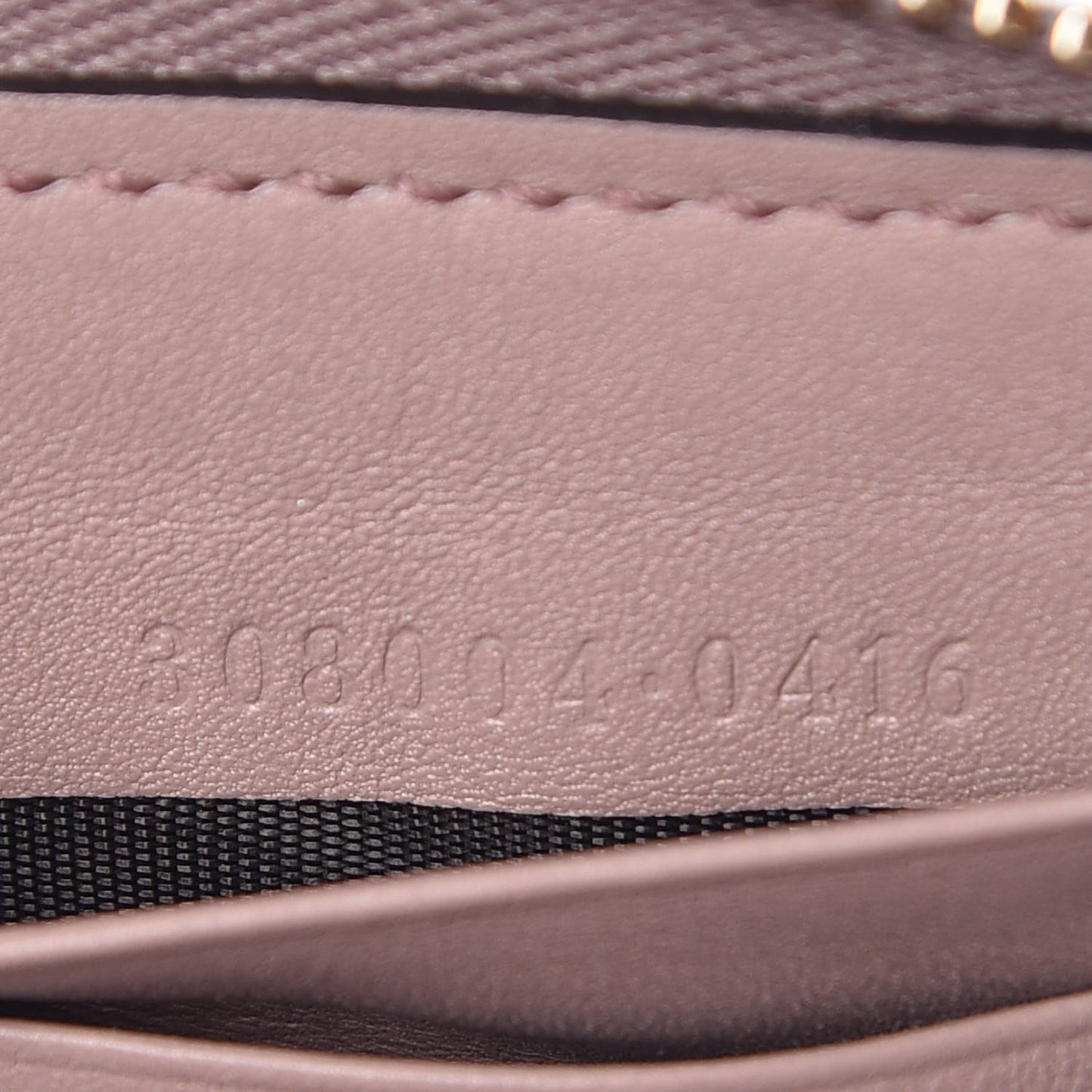 Patent Soho Zip Around Wallet Dark Cipria