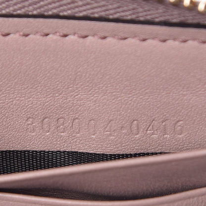 Gucci Patent Soho Zip Around Wallet Dark Cipria 9 of 12