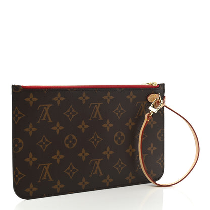 Louis Vuitton Monogram Neverfull MM GM Pochette Cherry 3 of 6