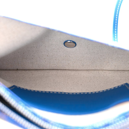 Goyard Goyardine Plumet Wallet Clutch Sky Blue 5 of 10