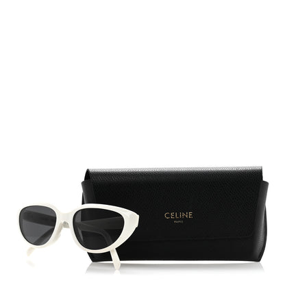 Celine Acetate Cat Eye Sunglasses CL40220U White 9 of 9