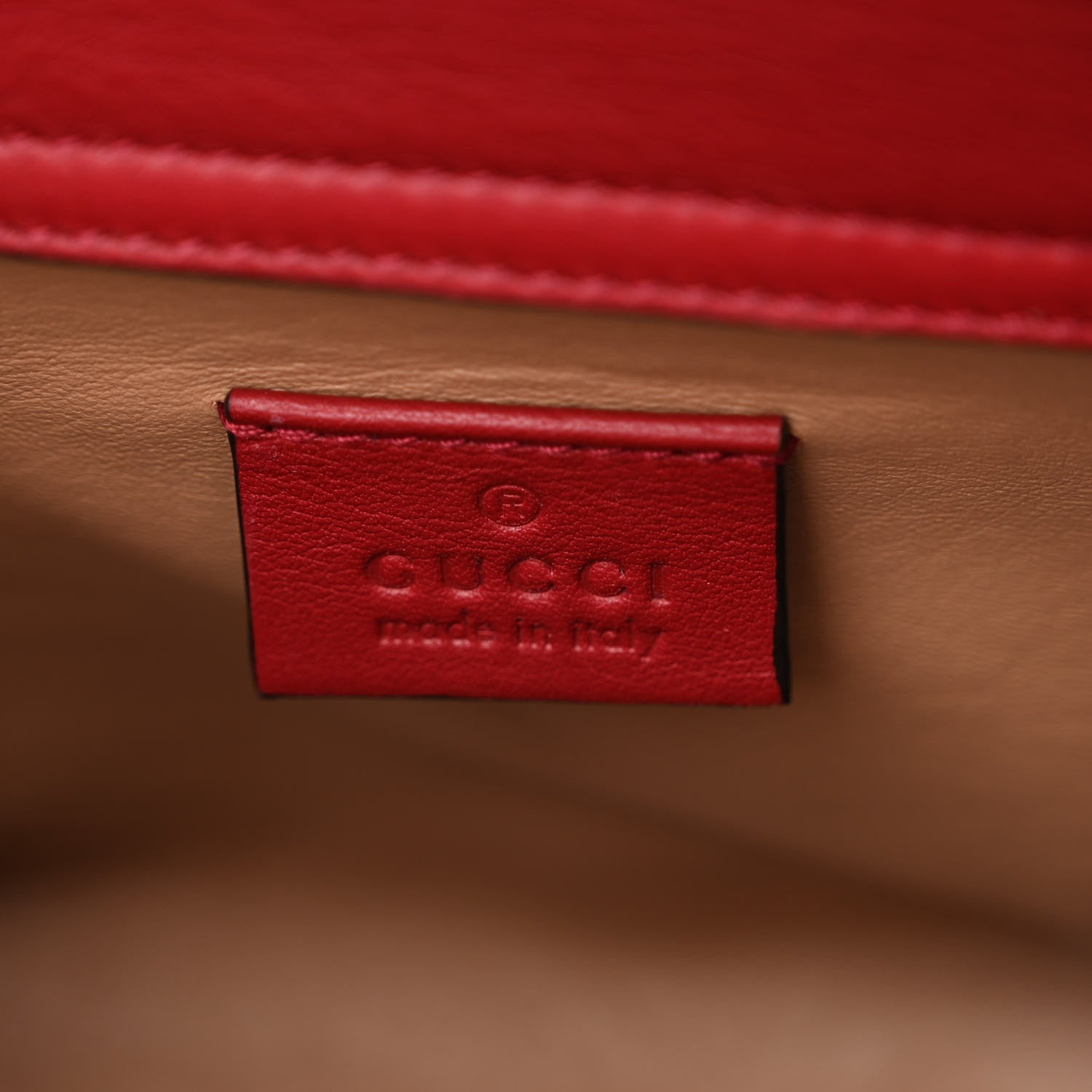 Gucci Snakeskin Mini Diana Tote Bag Red 6 of 9