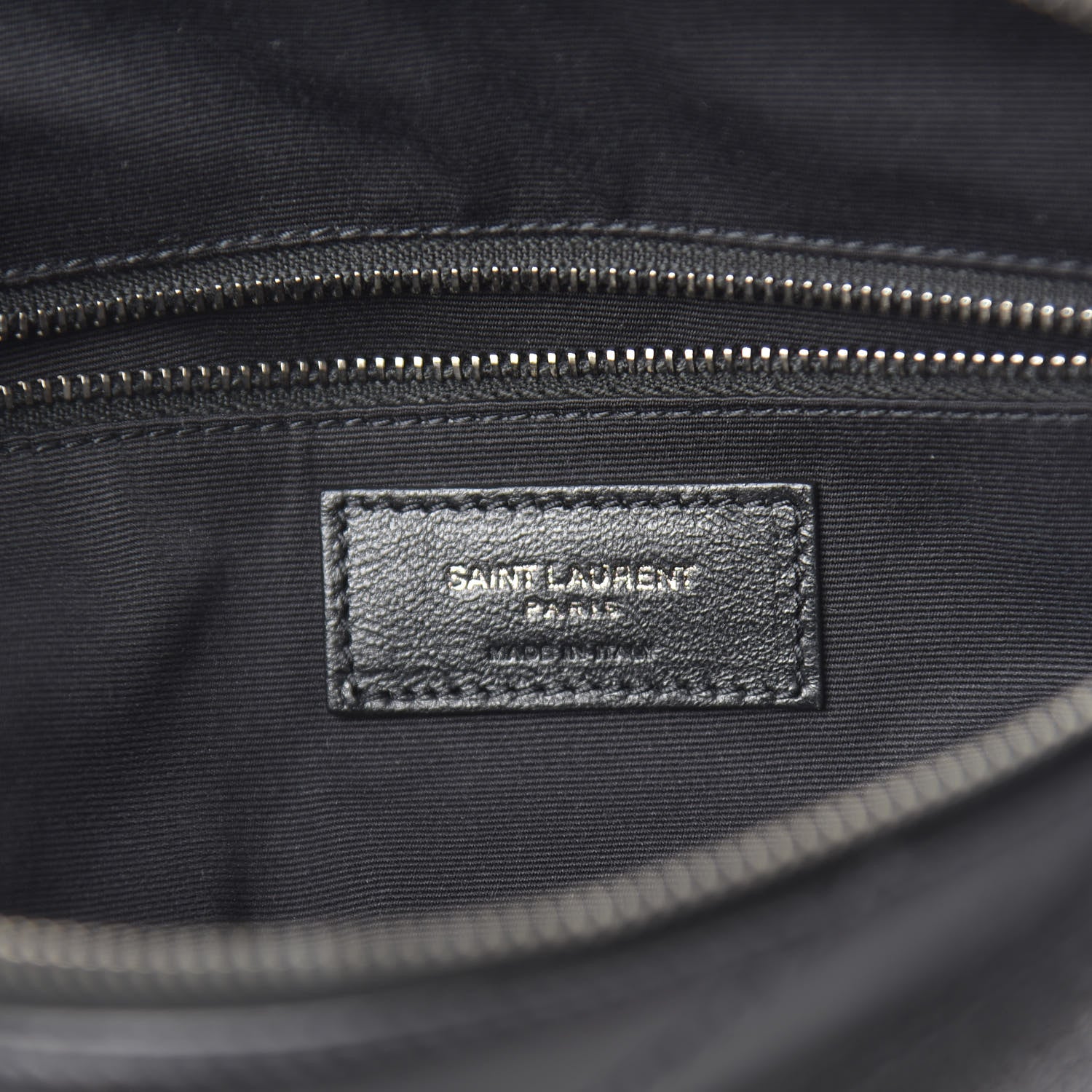 Saint Laurent Calfskin Studded Stardust Monogram Niki Shoulder Bag Black 9 of 10