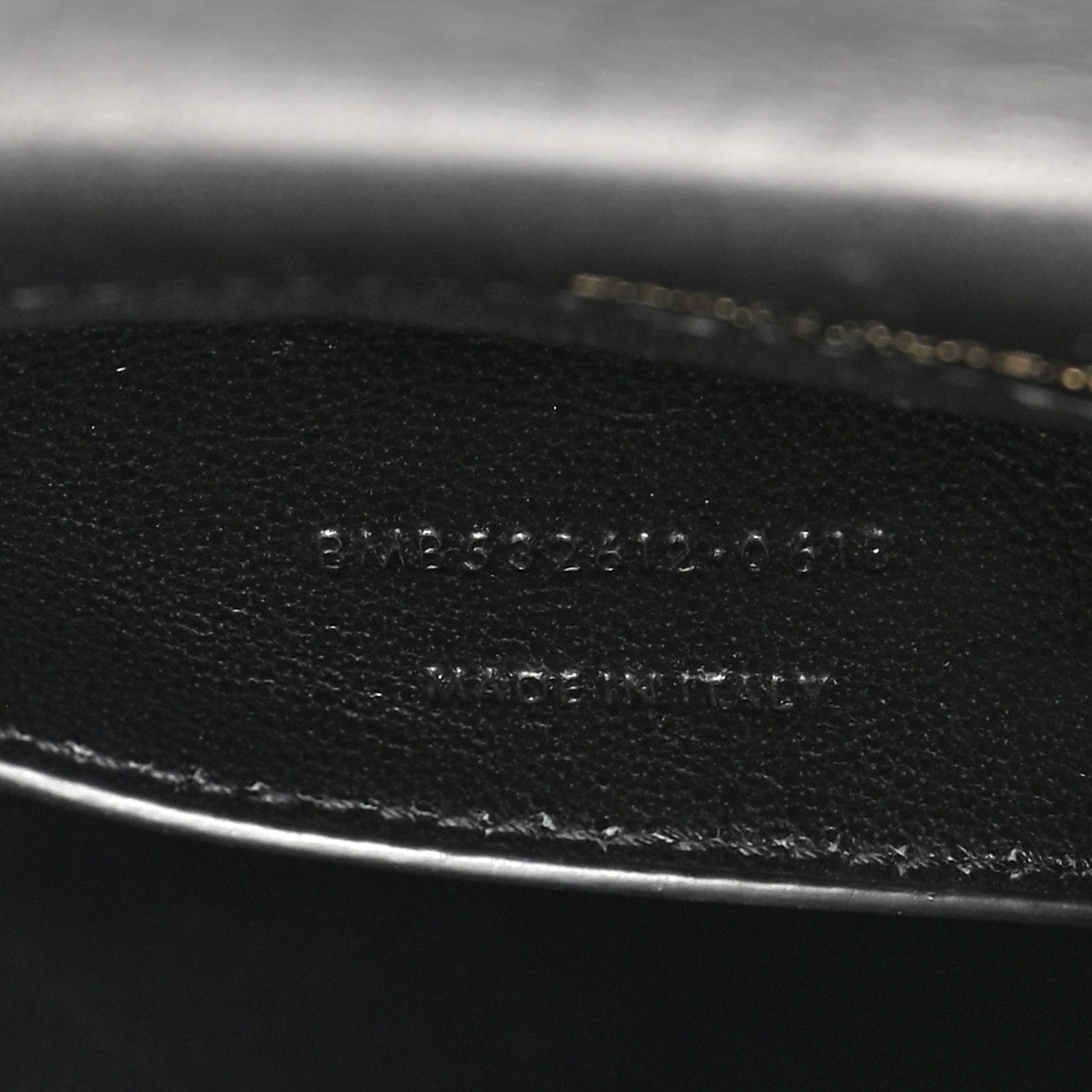 Saint Laurent Lambskin Matelasse Monogram Medium Vicky Chain Bag Black 7 of 15