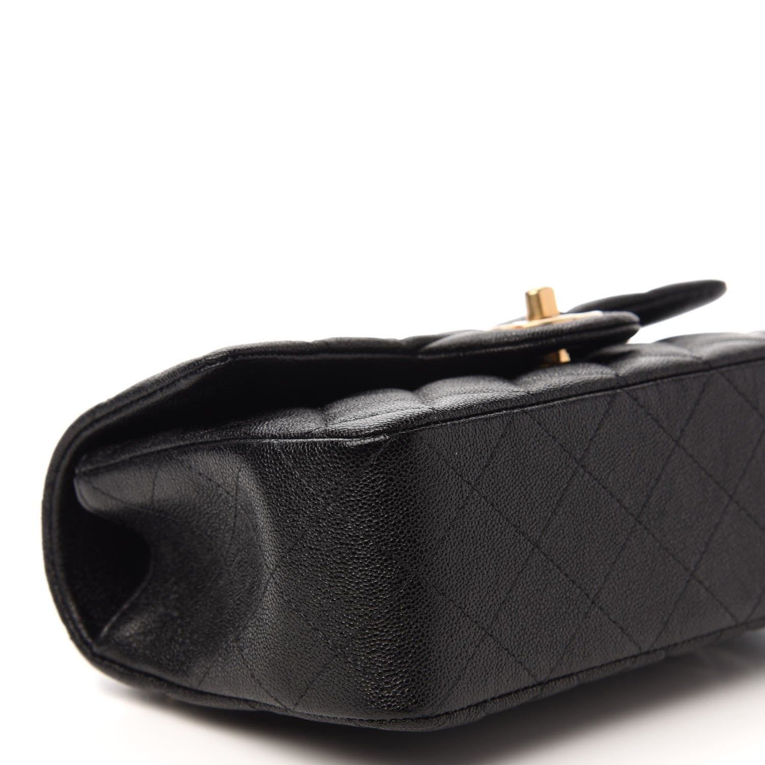 Chanel Caviar Quilted Mini Top Handle Rectangular Flap Black 6 of 11
