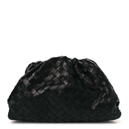 Bottega Veneta Nappa Intrecciato Teen Pouch Black 1 of 11