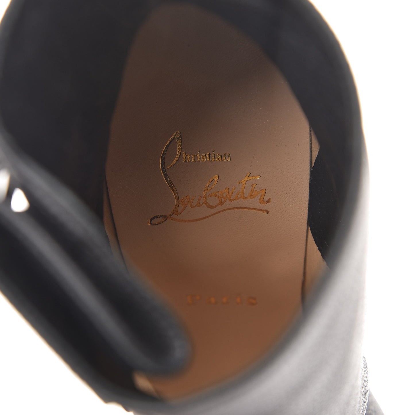 Calfskin Ankle Boots 35 Black