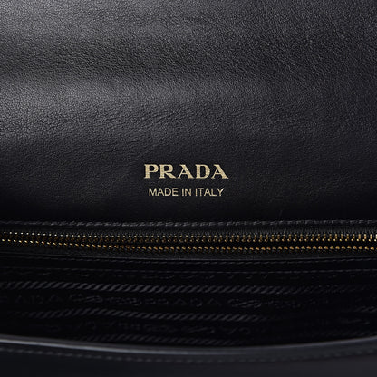 Prada City Calf Ribbon Bag Marmo Black Giada 6 of 13