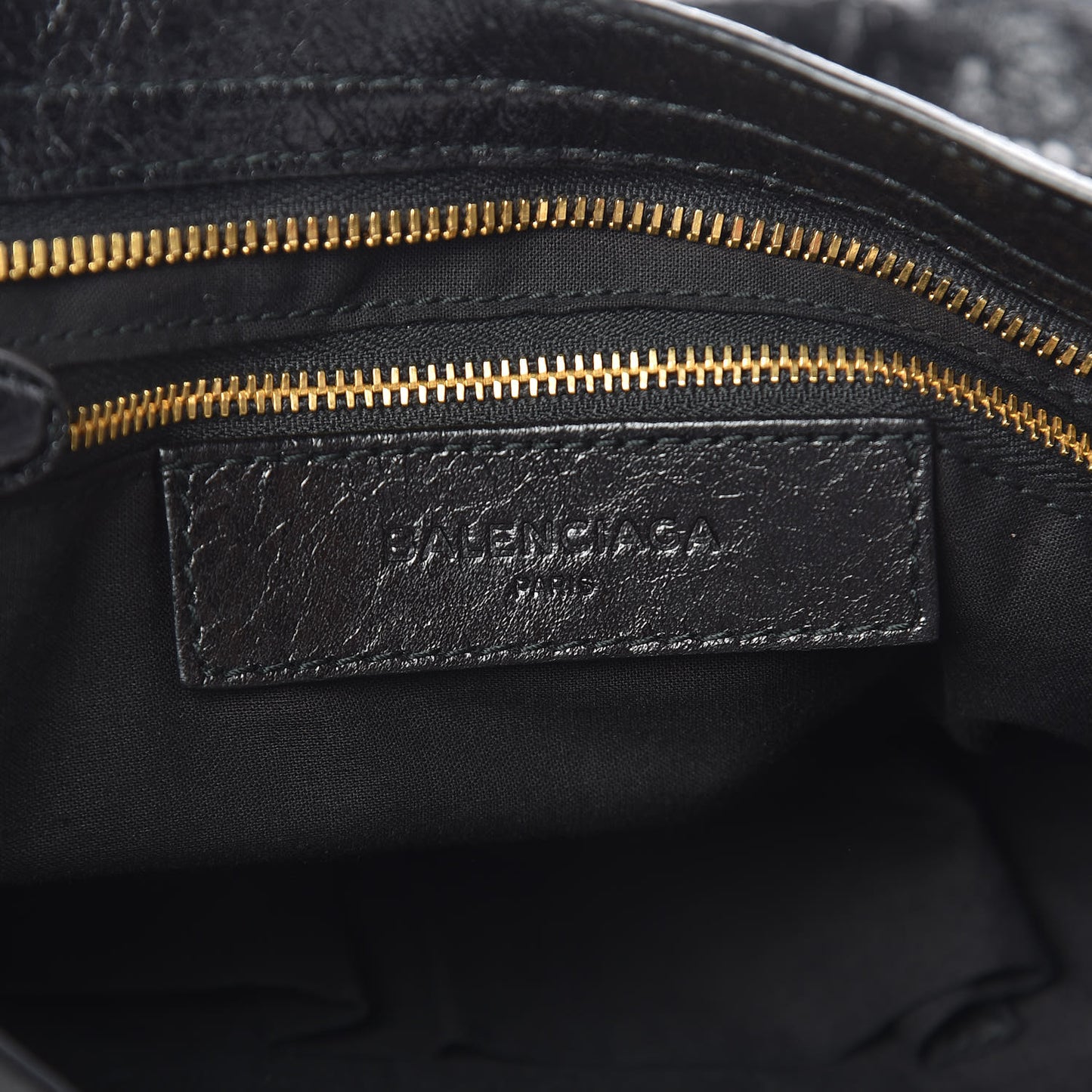 Agneau Giant 12 Gold Hardware City Black