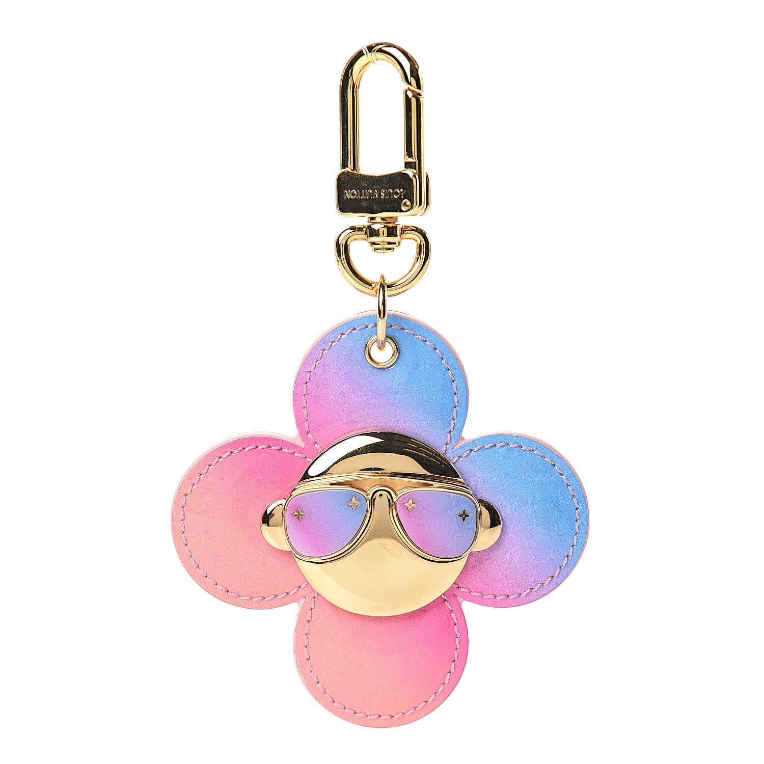 Louis Vuitton Vivienne Head Grease Bag Charm Key Holder 1 of 5