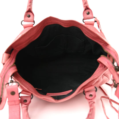 Balenciaga Agneau Classic Hardware Velo Rose Bombon Raspberry 5 of 12