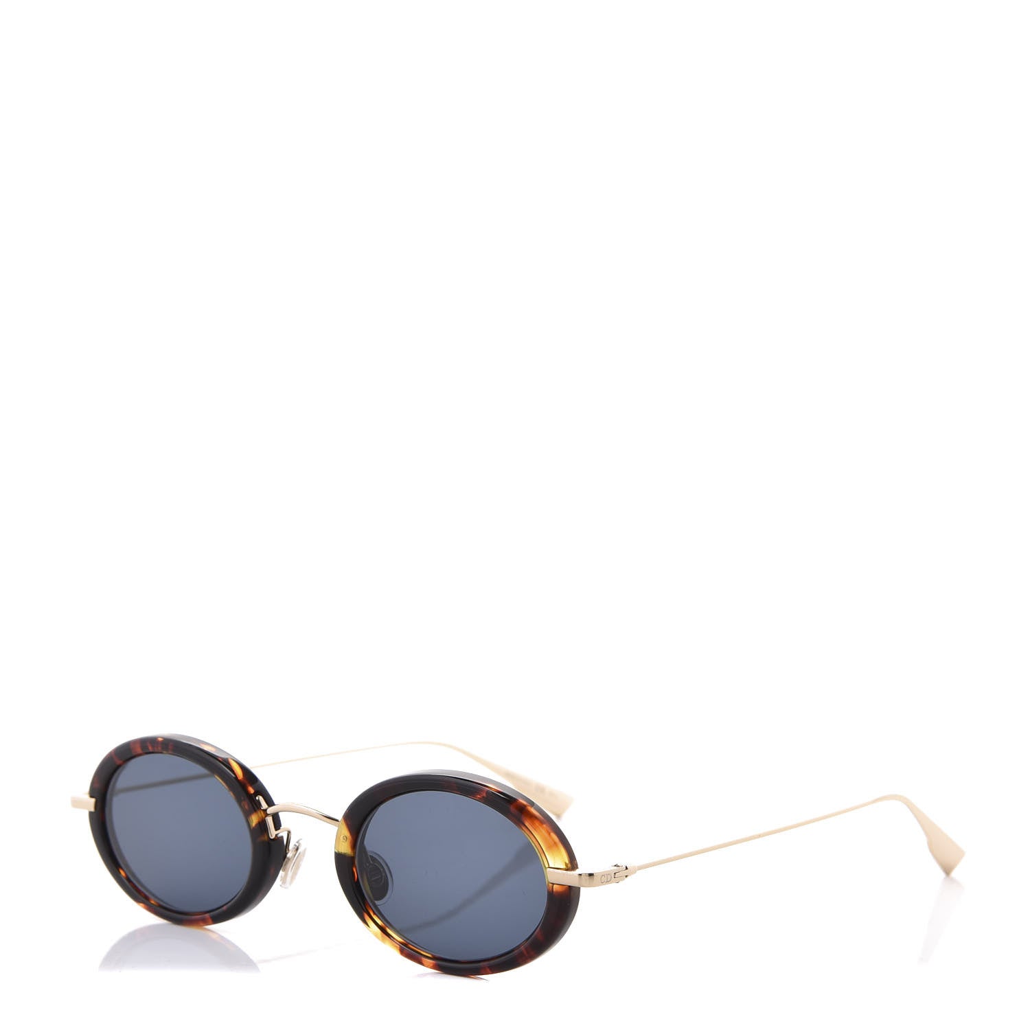 Christian Dior Acetate Metal DiorHypnotic 2 Sunglasses Havana Gold 1 of 10