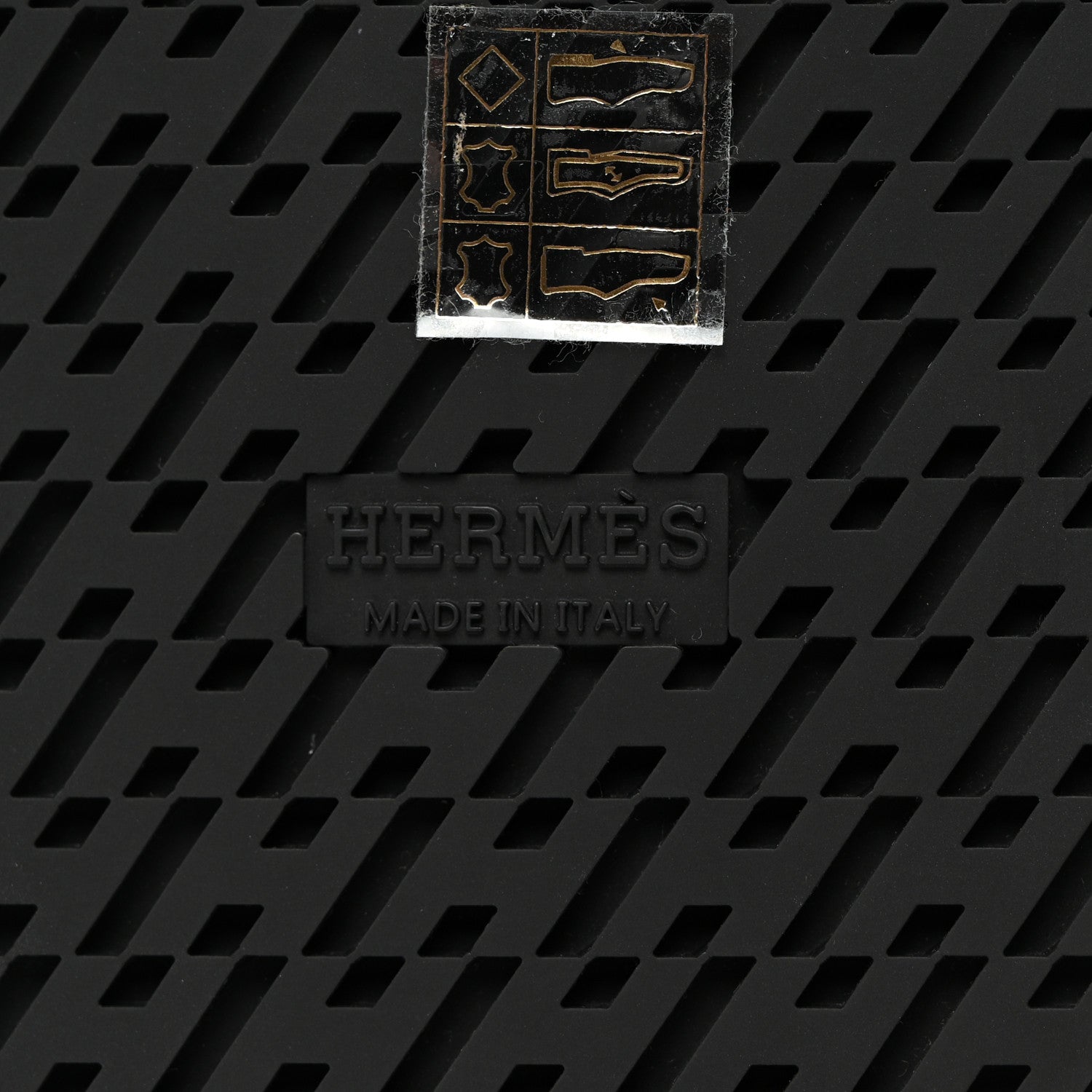 Hermes Calfskin Womens Chypre Sandals 37.5 Naturel 8 of 9