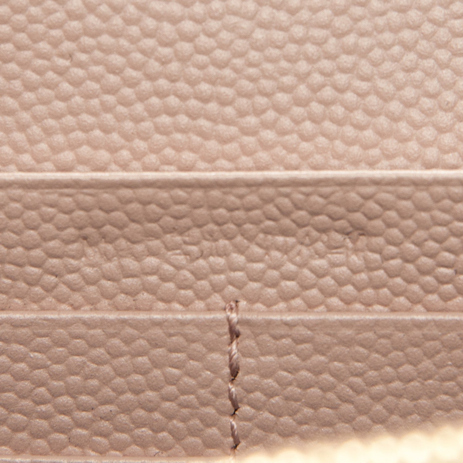 Saint Laurent Grain De Poudre Matelasse Chevron Monogram Chain Wallet Pale Pink 7 of 7