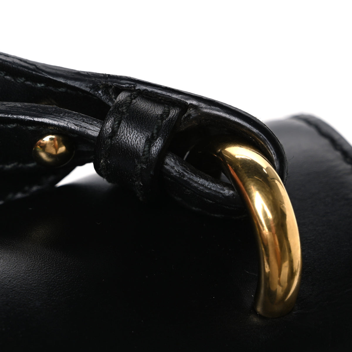 Gucci Calfskin Small Sylvie Shoulder Bag Black 11 of 12