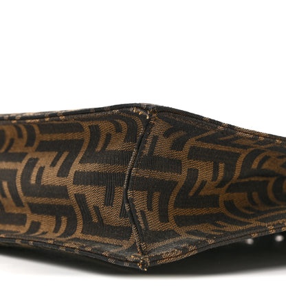 Fendi Zucca Top Handle Vertical Tote Tobacco 9 of 15