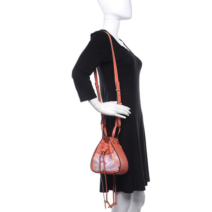 Loewe Calfskin Embroidered Floral Mini Hammock Shoulder Bag 2 of 9
