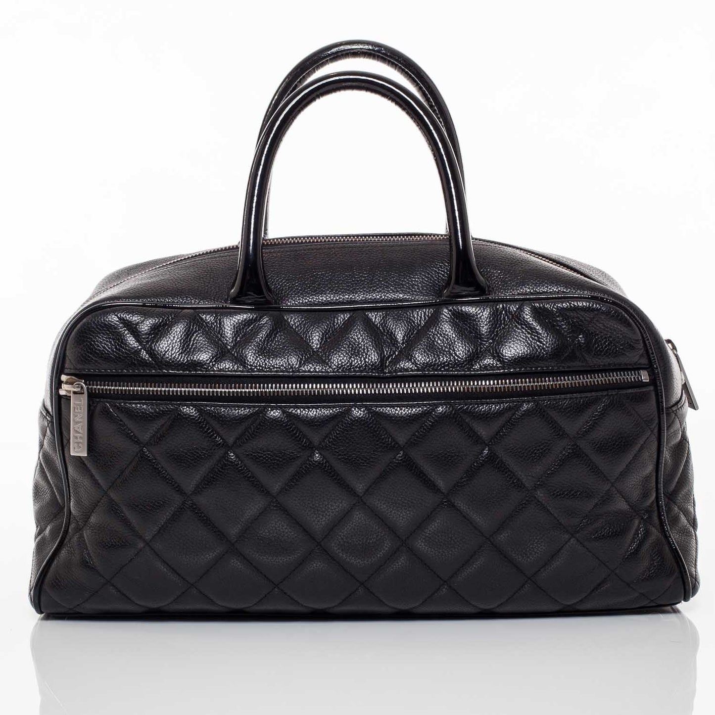 Caviar Quilted Boston Black