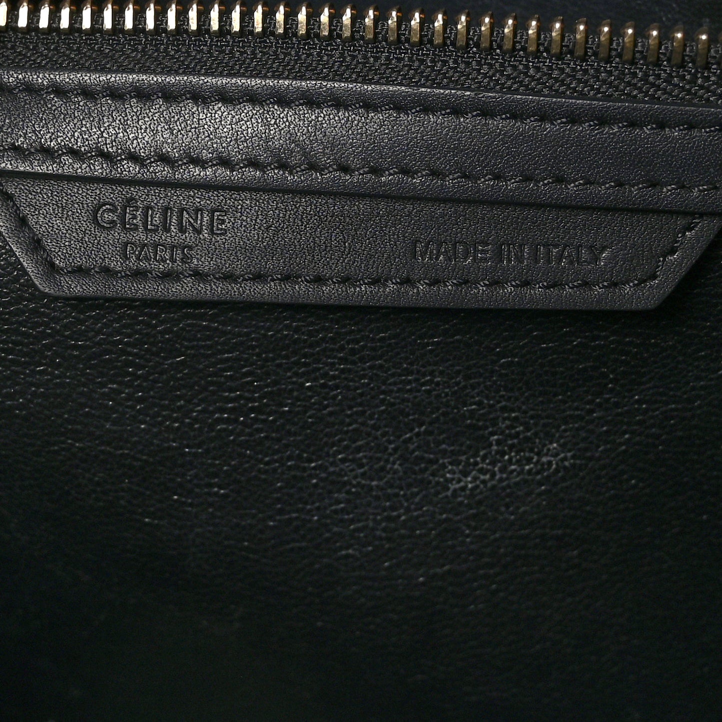 Smooth Calfskin Mini Luggage Black