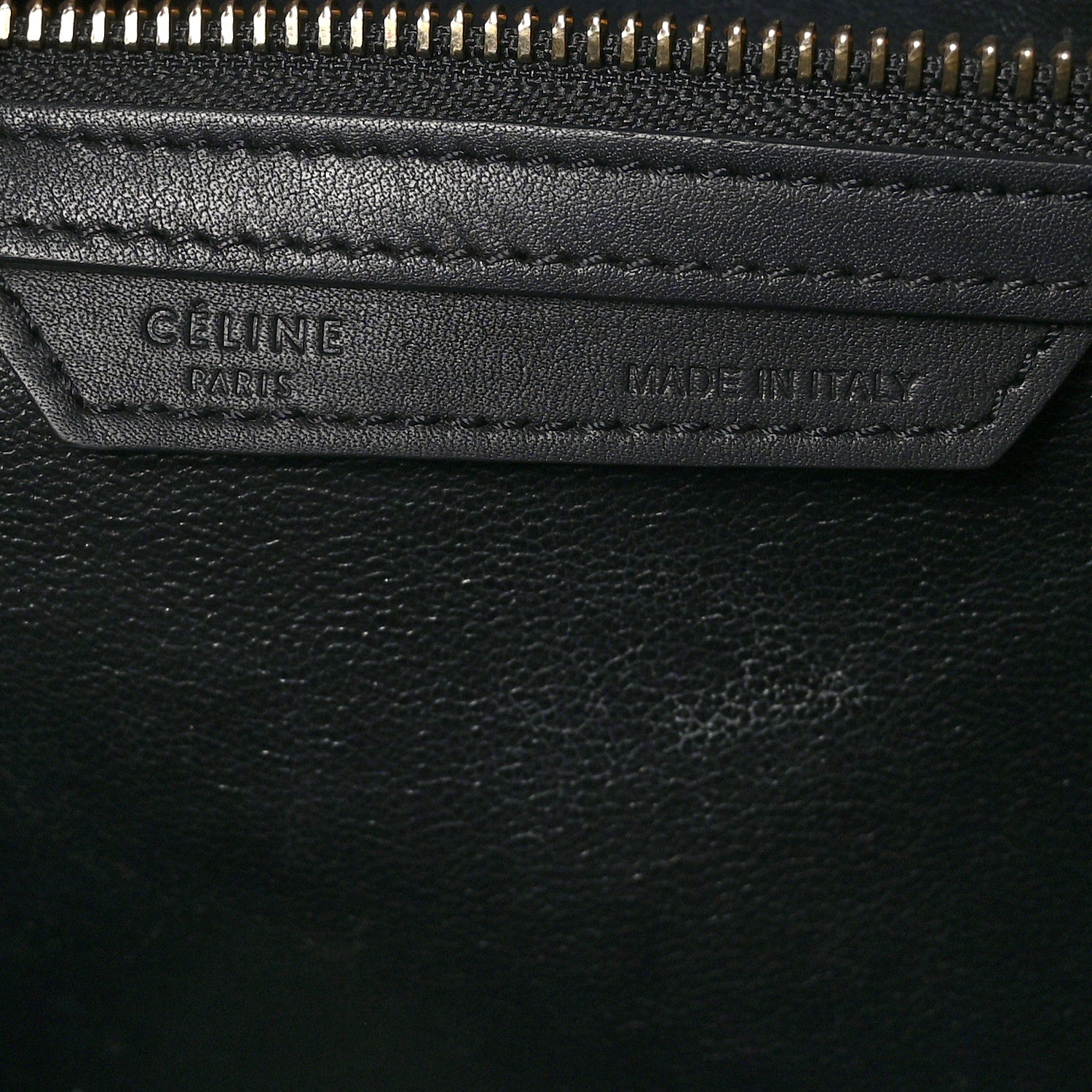 Celine Smooth Calfskin Mini Luggage Black 6 of 9