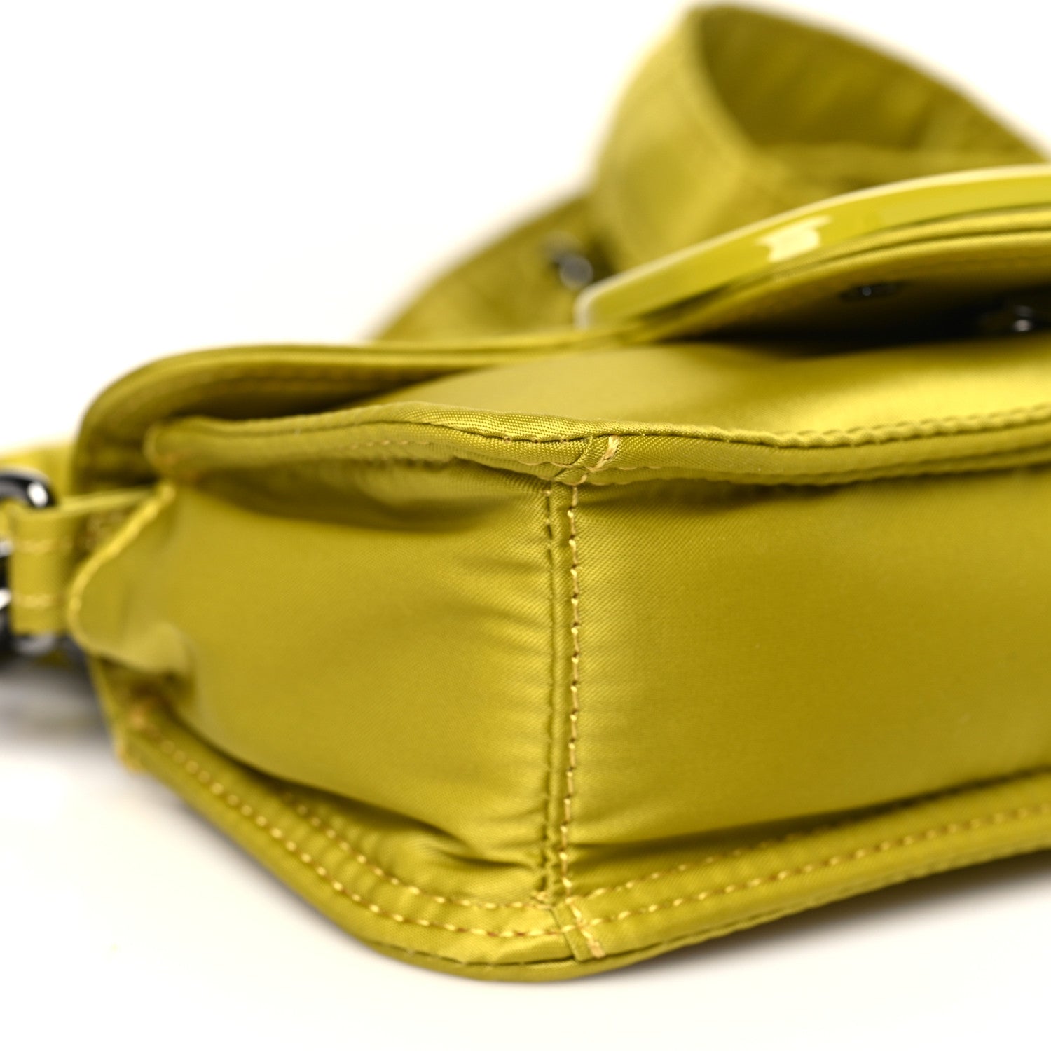 Valentino Garavani X PORTER Technical Fabric Vlogo Loco Small Crossbody Bag Yellow 9 of 10