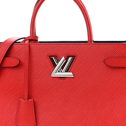Louis Vuitton Epi Twist Tote Coquelicot 9 of 15