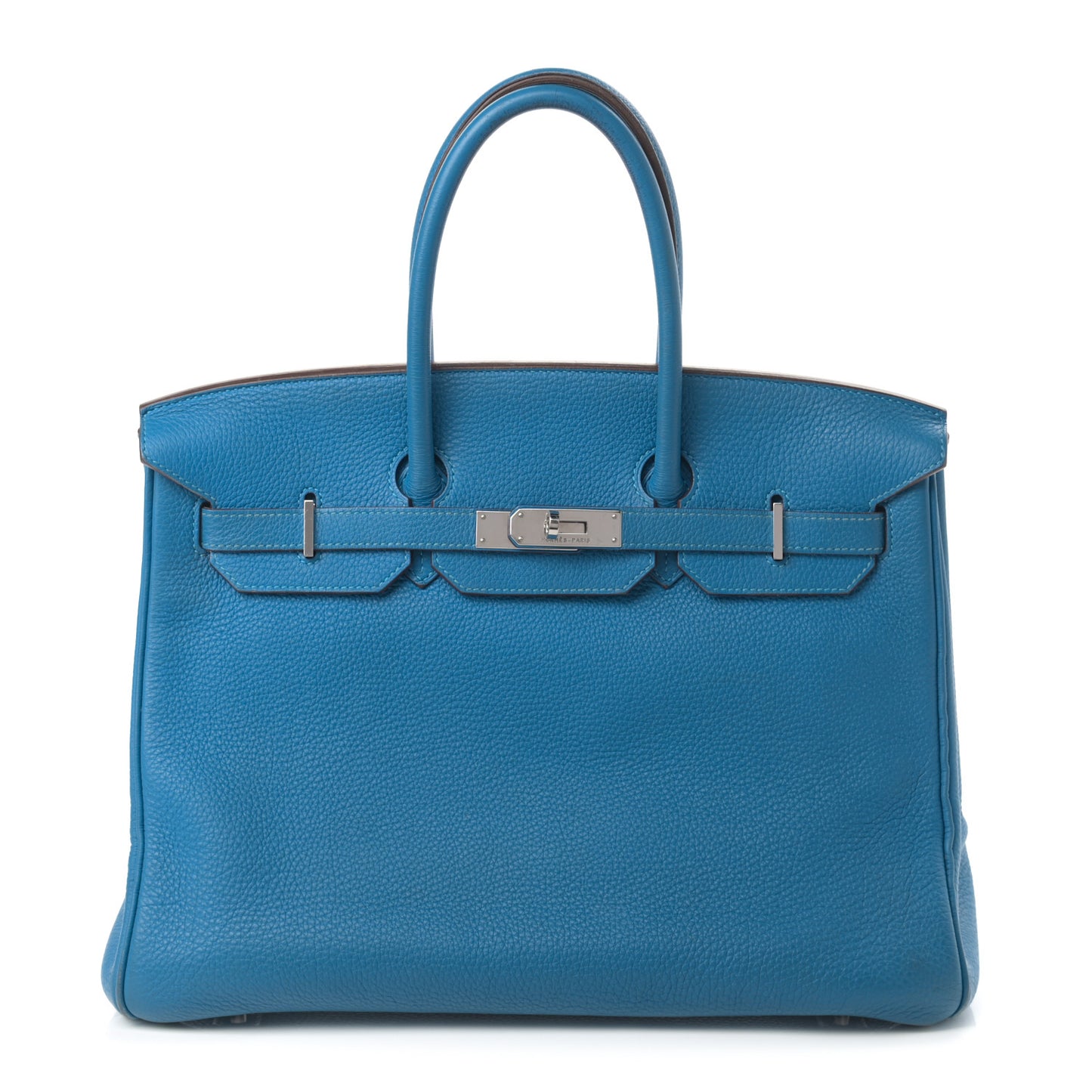 Togo Birkin 35 Bleu Azteque
