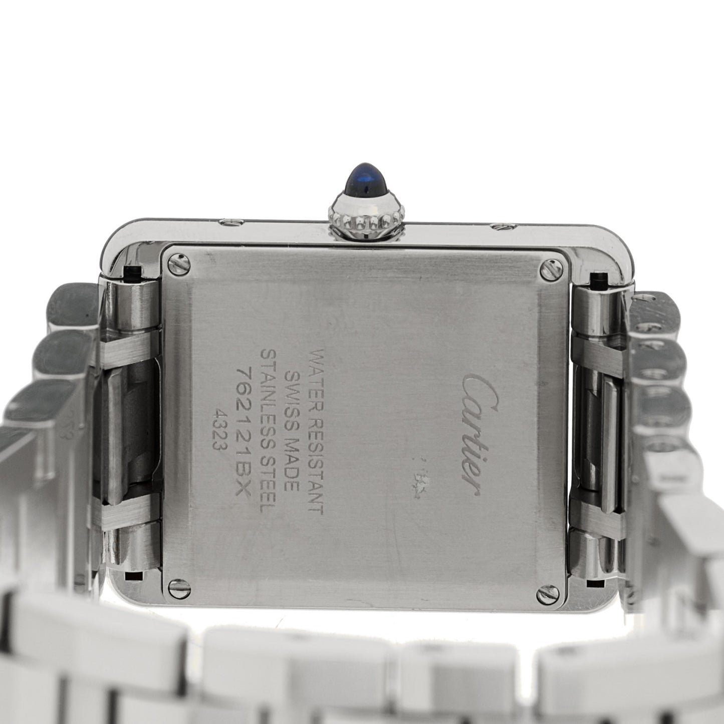Stainless Steel 25mm Must de Cartier Tank Quartz Watch