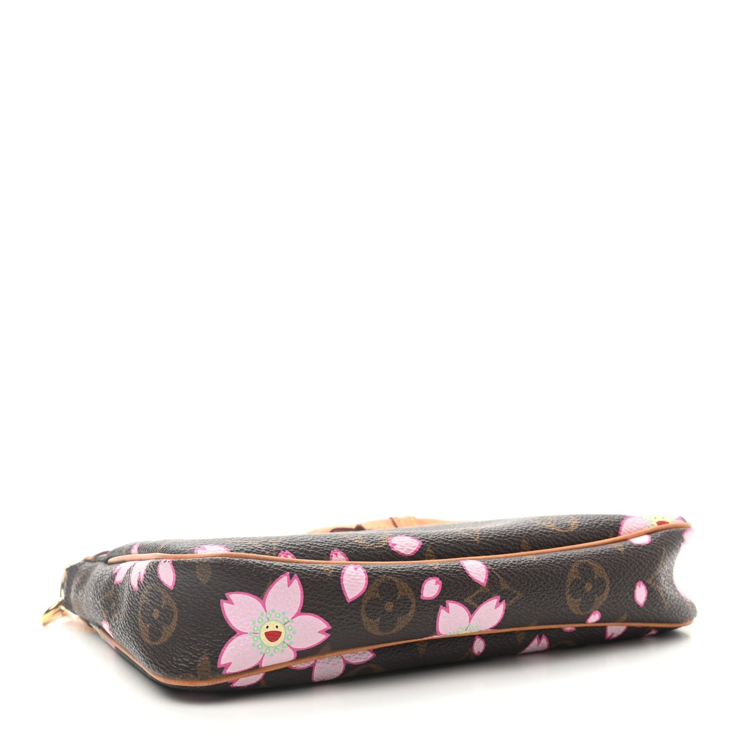 Monogram Cherry Blossom Pochette Accessories Brown